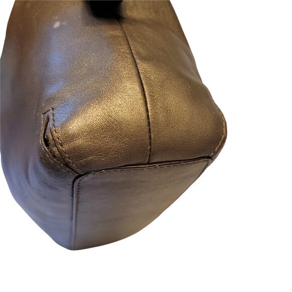 COACH Ashley Metallic East West Crossbody Bag - Picture 4 of 16